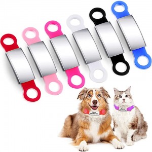 Oanpast Personalized RVS Pet Collar Id Tag