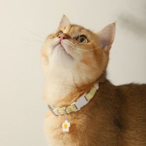 Kundenspezifisches Nylon-Edelstahl-Haustier-ID-Tag-Halsband zum Selbermachen als Geschenk