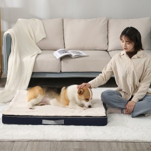 Hot Sale Washable And Removable Memory Sponge Pet Sofa Bed