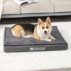 Sofá cama para mascotas con esponxa de memoria lavable e extraíble