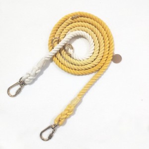 Durable Adjustable Tactical Cotton Rope Pet Leashes