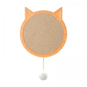 გამძლე Sisal Claw Grinder Pad Cat Scratch Board Toy
