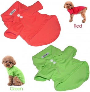 Casacos de vestuário de algodão macio e respirável Camisas para cães