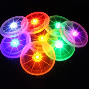 Buitelug LED Light-Up Interaktiewe Dog Flying Disc