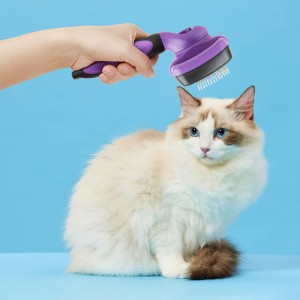Професионална самочистечка четка за отстранување на влакна од домашни миленици