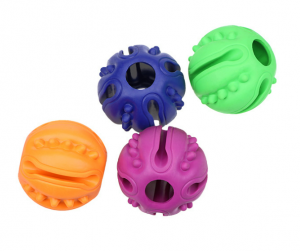 Hot Sale Interactive Tooth Cleaning Pet Leakage puhoi Feeder Toys Ball