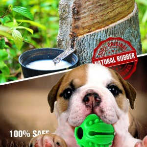 Kuum müük Interaktiivne hammaste puhastamine Lemmikloomade lekkimine Aeglane söötja mänguasjade pall