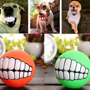 घाऊक परस्परसंवादी squeaky आवाज कुत्रा दात मजेदार युक्ती खेळणी