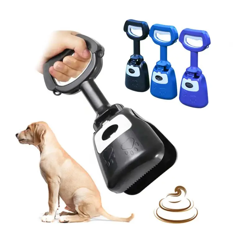 Ọrịre Hot Portable Long Handle Dog Poop Scooper