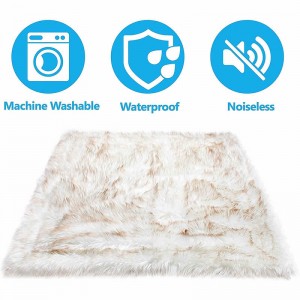 Waterproof Throw Protects Bed Long Hair Fleece Pet Blanket