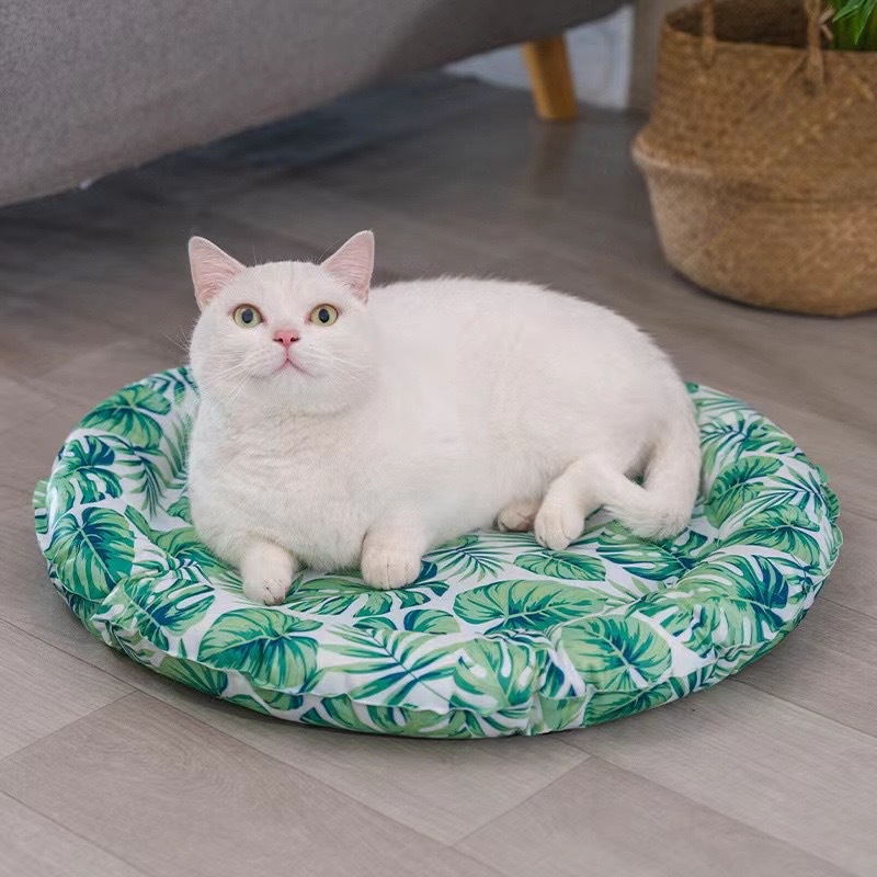 Soft Round Breathable Pet Ice Pad kanggo Cilik Dog Cat
