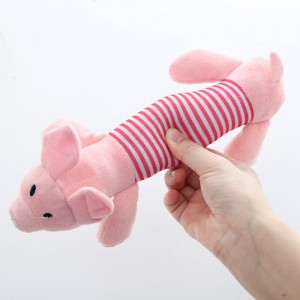 Горещо продавана плюшена играчка за дъвчене на кучета с форма на животно