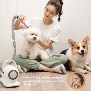کیت نظافت حیوان خانگی جاروبرقی 5 در 1 برای پاک کننده موی سگ