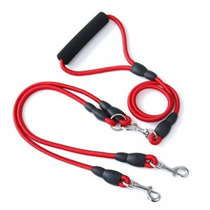 I-Double Adjustable Splitter lead Trainer Dual Dog Leash