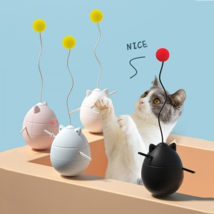 Elektrisk Tumbler Interactive Teasing Stick Cat Legetøjsbold