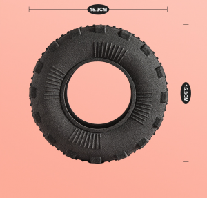 Durabbli TPR Tire Forma Snien Clean Bite Reżistenti Ġugarelli tal-Klieb