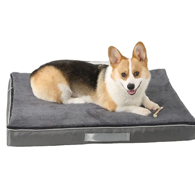Luxury Washable And Removable Memory Foam Dog Bed