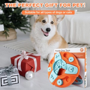 Hot Sale Slow Food Feeder Puzzle Dog Toys for IQ Training