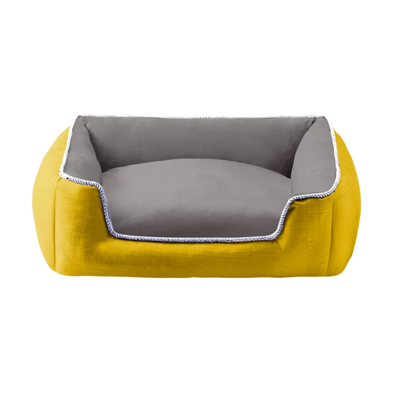 Customized Sleeping Sofa Washable Memory Foam Dog Bed