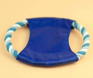 ដំឡើងកំណែ Cotton Rope Dog Flying Discs Anti Bite Chew Toy