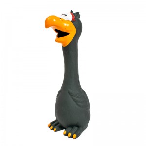 Latex Screaming Chicken Squeete Sound Dog Chew Toy