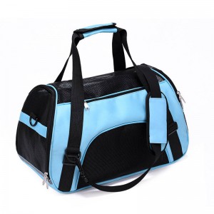 उच्च गुणवत्ता आरामदायक और धोने योग्य यात्रा पालतू वाहक बैग