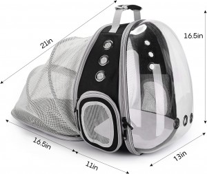 Cestovní taška pro domácí mazlíčky Bubble Space Capsule