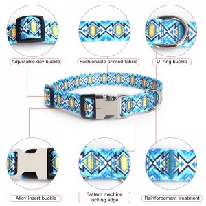 Personalized Color Adjustable Pet Engraved Collar