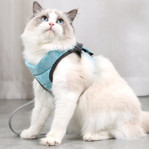 Soft Easy Ferstelbere Walking Cat Harness Set