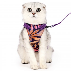 Borong boleh laras Soft Mesh Vest Pet Walking Harness