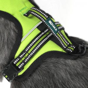 Горячая продажа светоотражающий дышащий жилет для дрессировки собак