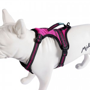 ຂາຍຮ້ອນ Reflector Breathable Dog Training Vest