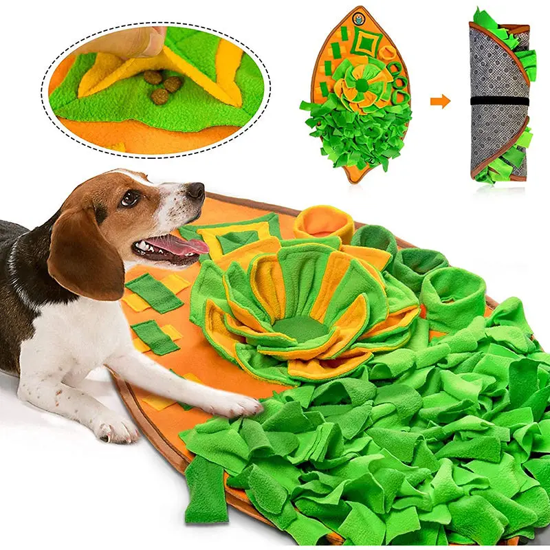 Kustomisasi Interactive Dog Puzzle Pelatihan Mat Toys