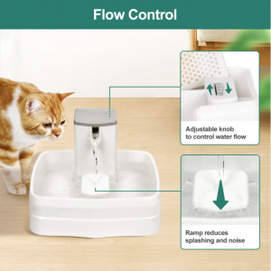 Alimentador de água automático personalizado para animais de estimação de venda quente
