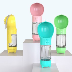 Kundenspezifischer Kunststoff-Reisegetränkespender für Hundewasserflaschen