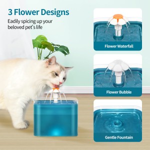 Електронски дозер за вода за домашни миленици Автоматска фонтана за вода за мачки
