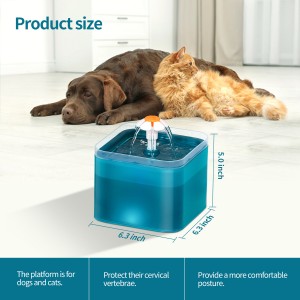 Ηλεκτρονικός διανομέας νερού για κατοικίδια Αυτόματο συντριβάνι για γάτα