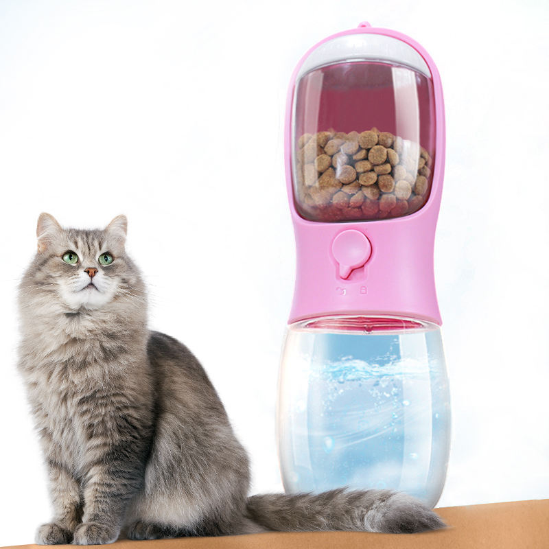 Shishe portative me ujë të pijshëm për kafshë shtëpiake me shitje të nxehtë