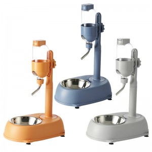 Регулируемая автоматическая миска для ежедневного кормления домашних животных без капель