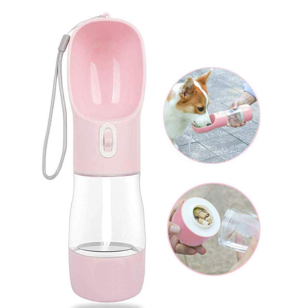 Customized Portable Pets Outdoor Travel Feeding Water Dispenser