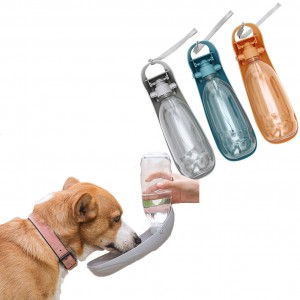 מתקן בקבוקי מים לכלב נייד סיטונאי