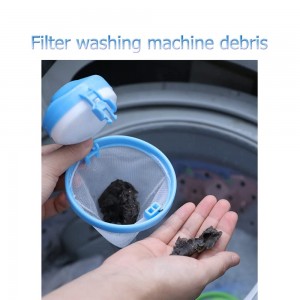 Customized Reusable Washer Hair Catcher Pet Hair Filter Net Pouch