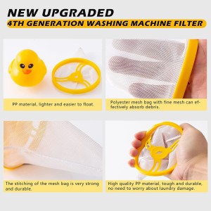 Little Yellow Duck Pet Hair Remover for Laundry Washing Machine