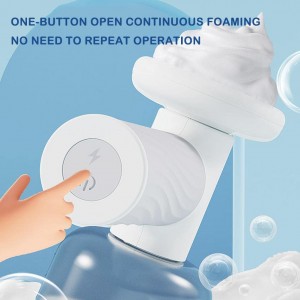 Automatic Foaming Electric Pet Bath Gel Bubble Machine Handheld