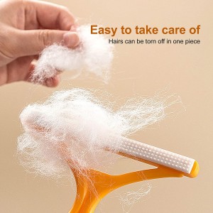 New 2023 PP Plastic Double-sided Pet Hair Remover Brush