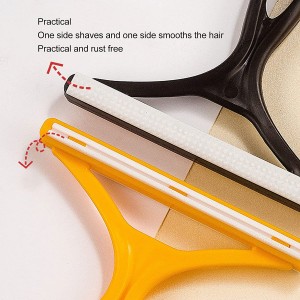 Bag-ong 2023 PP Plastic Doble-sided Pet Hair Remover Brush