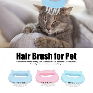 Customized New Design Reusable Pet Massage Brush