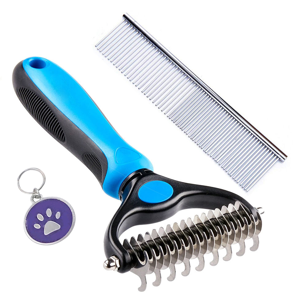 Jumla Custom Dabbobin Grooming Slicker Brush Kit