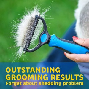Grossistanpassade husdjur trimning Slicker Brush Kit
