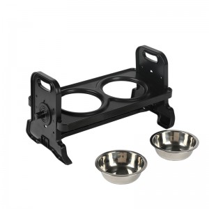 Stainless vy Adjustable Pet Double vilia baolina